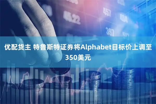 优配货主 特鲁斯特证券将Alphabet目标价上调至350美元
